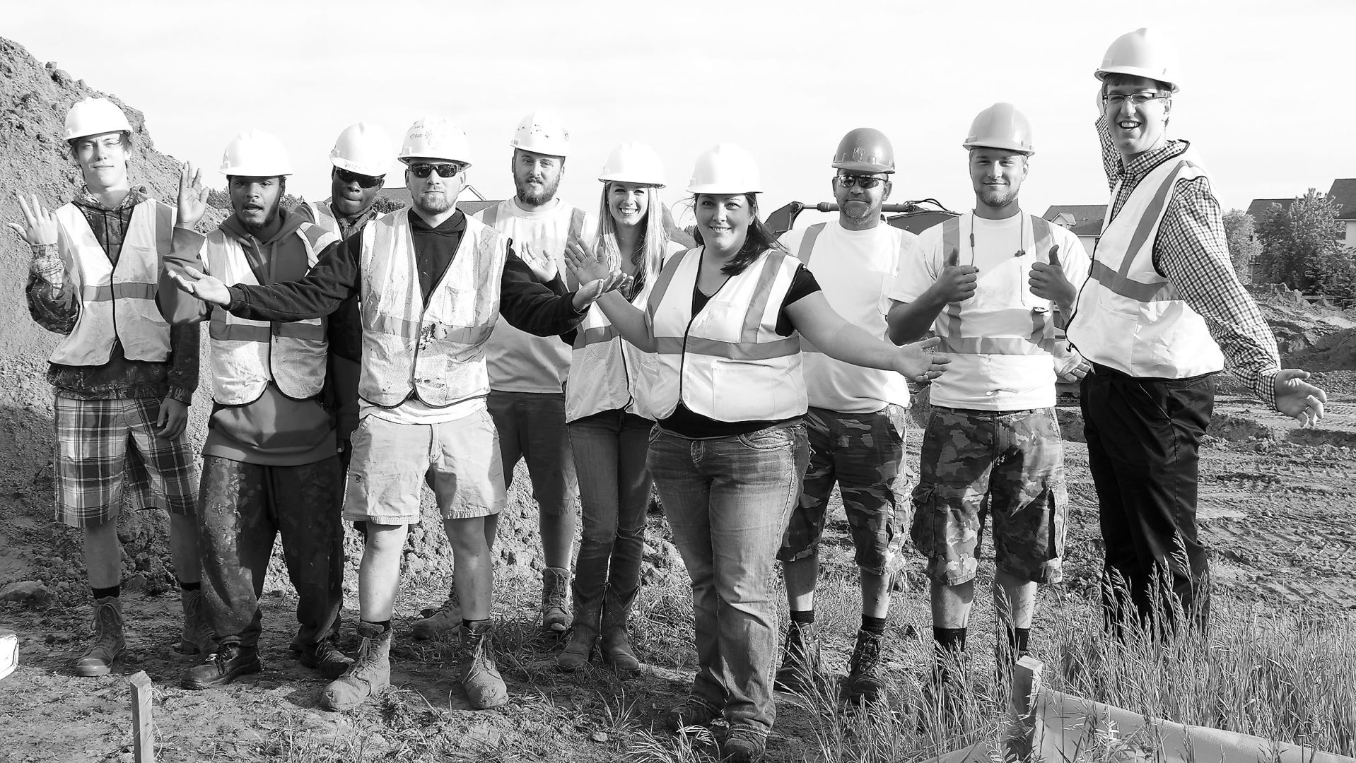 Apartment ground breaking